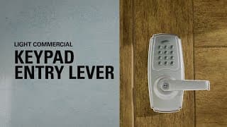 Brinks Commercial Keypad Entry Lever Feature Videos