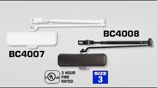 Brinks Commercial BC4007 & BC4008 Heavy Duty Residential Closer Inward Opening Install Instructions